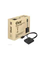Club 3D CSV-1384 - video/audio switch - 2-in-1 bi-directional - 2 ports