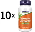 10 x NOW Foods Curcumin - 60 vcaps (399,98 EUR/kg)