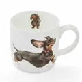 Wrendale Designs Porzellan-Becher Dackel That Friday Feeling