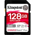 Kingston Canvas React Plus (128 GB, SDXC, U3, UHS-II) (SDR2/128GB)