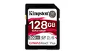 Kingston Canvas React Plus 128GB SDXC Speicherkarte UHS-II 300R/260W U3 V90 für Full HD/4K/8K - SDR2/128GB
