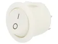 2X OR-AE-13180/W ROCKER SPST Pos: 2 OFF-ON 6A/250VAC weiss Fehlen Korpus: weiß O