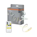 Osram FLEX COB 5M LED-Streifen TW RC, gelb, 30W, 1700lm, warm- bis kaltweiß steuerbar, COB-Technologie, homogene Lichtverteilung, mit Fernbedienung, lange Lebensdauer, einfache Montage, IP20