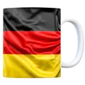 Kaffeebecher mit Deutschlandfahne Motiv Kaffeetasse Tasse