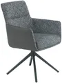 4-Fußstuhl HELA "UDINE, Funktionsstuhl, Armlehnenstuhl", vintage anthrazit, anthrazit, schwarz, schwarz, anthrazit, B:62cm H:90,5cm T:66cm