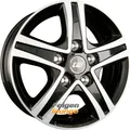 4 Alufelgen BORBET CWD Black Glossy Polished 6x16 ET68 5x118 16 Zoll