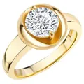Zeeme Ring 925/- Sterling Silber Zirkonia weiß 060 (19,1) Damen 