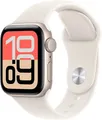 Apple Watch SE 3 (40mm) Alu mit Sportarmband S/MGPS 2025 (polarstern/polarst)