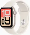 Apple Watch SE 3 (silber, Aluminium, 40 mm, Sportarmband