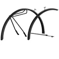 Schutzblechset Hebie ALUMEE 28" schwarz Alu, 40 mm