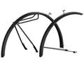 Schutzblechset Hebie ALUMEE 28" schwarz Alu  mit Streben 0791 28 E40