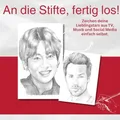 Zeichenblock für Kinder - Gesichter & Kreativideen, Kunst, Modell-Nr