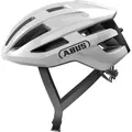 ABUS Rennradhelm PowerDome - leichter Fahrradhelm mit cleverem Belüftungssystem und aerodynamischem Profil - Italy - für Damen und Herren - Weiß... - Weiß
