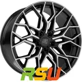 MSW MSW 51 gloss black full polished 9.5x21" ET26 LK5 112 ML 66.56 Alufelgen ...