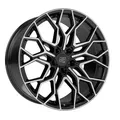 ALUFELGE MSW MSW 51 FUR AUDI S6 9.5X21 5X112 GLOSS BLACK FULL POLISHED 83R