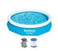 Bestway Fast-Pool-Set 57270 305x66cm ca 3200L Pool Aufstellpool-Set mit Pumpe