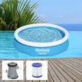 Bestway Fast Set 305x66cm Pool mit Filterpumpe Gartenpool Planschbecken