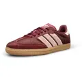 adidas Samba OG Maroon Sand Strata Pony (Womens) - 36 2/3