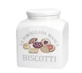 La Porcellana Bianca Vorratsdose Keksdose groß eckig Gebäckdose Plätzchendose 3,5l, Porzellan, (3-tlg), in Geschenkebox