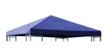 Ersatzdach Pavilliondach Pavillonplane Pavillon Dach 3x3m wasserdicht dunkelblau