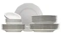 Rosenthal Geschirr-Set Maria Weiss Set 24tlg., Porzellan