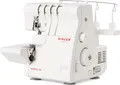 SINGER 14SH654, Weiß, Overlock, 4 Step, 4 mm, 6.7 mm, Elektro