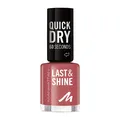 Nagellack 8ml MANHATTAN Last & Shine vegan schnelltrocknend Fb. 150 Sweet