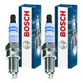 2x BOSCH Zündkerze Doppel Iridium für Peugeot 3008 SUV M_ 1.6 PureTech 180