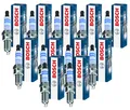 11x BOSCH Zündkerze Doppel Iridium für Peugeot 3008 SUV M_ 1.6 PureTech 180
