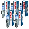 5x BOSCH Zündkerze Doppel Iridium für Peugeot 3008 SUV M_ 1.6 PureTech 180