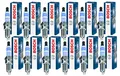 12x BOSCH Zündkerze Doppel Iridium für Peugeot 3008 SUV M_ 1.6 PureTech 180