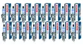 16x BOSCH Zündkerze Doppel Iridium für Peugeot 3008 SUV M_ 1.6 PureTech 180