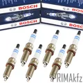 6x BOSCH Zündkerzen ZR6SII3320 für Mercedes 6 Zyl. C204 C219 S211 W221