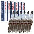 6x BOSCH ZR6SII3320 0242140521 Zündkerze für MERCEDES W204 W211 W212 M272 M276