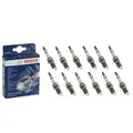 12x BOSCH Zündkerze Zündkerzen 0 242 140 521 7430 ZR6SII3320