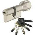 ABUS Profilzylinder ABUS EC550 ECK550 Knaufzylinder versch. Längen, mit 3-6 Schlüssel, Verschiedenschließend Z40/K40 mm