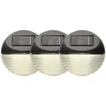 Star Trading Solar-Wandleuchte Fency 3er-Set
