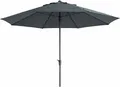 Madison Sonnenschirm Timor Luxe 400 cm / 4 m Kurbelschirm Marktschirm, LxB: 279x400 cm, UV-Schutz 50+ / mit Kurbel / wasserabweisend