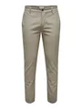 ONLY & SONS Herren Onsmark Pete Slim Dobby 0058 Pant Noos Hose, Fallen Rock, 32W / 30L EU