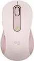 Logitech Signature M650 Large - Maus - Größe L - optisch - 5 Tasten - kabellos - 2,4 GHz, Bluetooth - Logitech Logi Bolt USB-Receiver - rosé (910-006237)