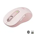 Logitech Signature M650 L Wireless, Maus rosa, Größe L