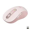 Logitech Signature M650 Rosé L (Rechtshändig) - Bluetooth, Logi Bolt, 4000 DP...