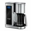 Russell Hobbs Elegance Digitale Glas-Kaffeemaschine 1600W (23370-56)