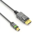 PureLink MiniDP/DP Kabel - Ultimate Serie - 1,00m - schwarz