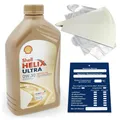 1 Liter original Shell Helix Ultra ECT C2/C3 0W30 Motoröl Porsche C30 API SN SET