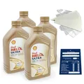 4 Liter original Shell Helix Ultra ECT C2/C3 0W30 Motoröl Porsche C30 API SN SET