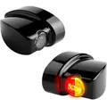 Heinz Bikes Nano Winglets, 3in1 Rückleuchte/Blinker - Schwarz