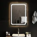vidaXL LED-Badspiegel 60x80 cm
