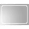 vidaXL LED-Badspiegel 60x80 cm - Transparent