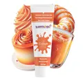 Dekozauber24 Lebensmittelfarbe Gel, orange, 30g, vegan und zuckerfrei, Tube für Fondant, Marzipan, Buttercreme, Getränke und mehr - Backzubehör für Tortendekoration